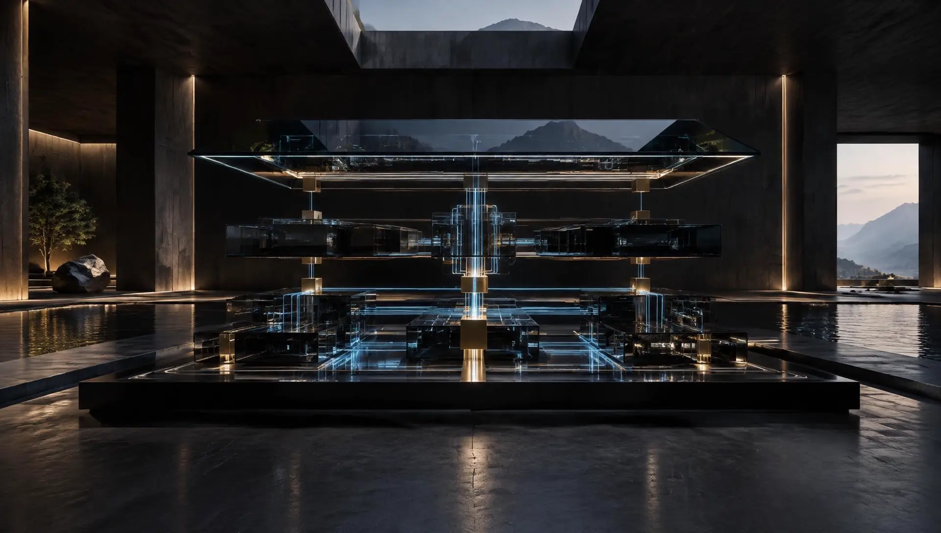 A connected digital operating system built in precise layers
